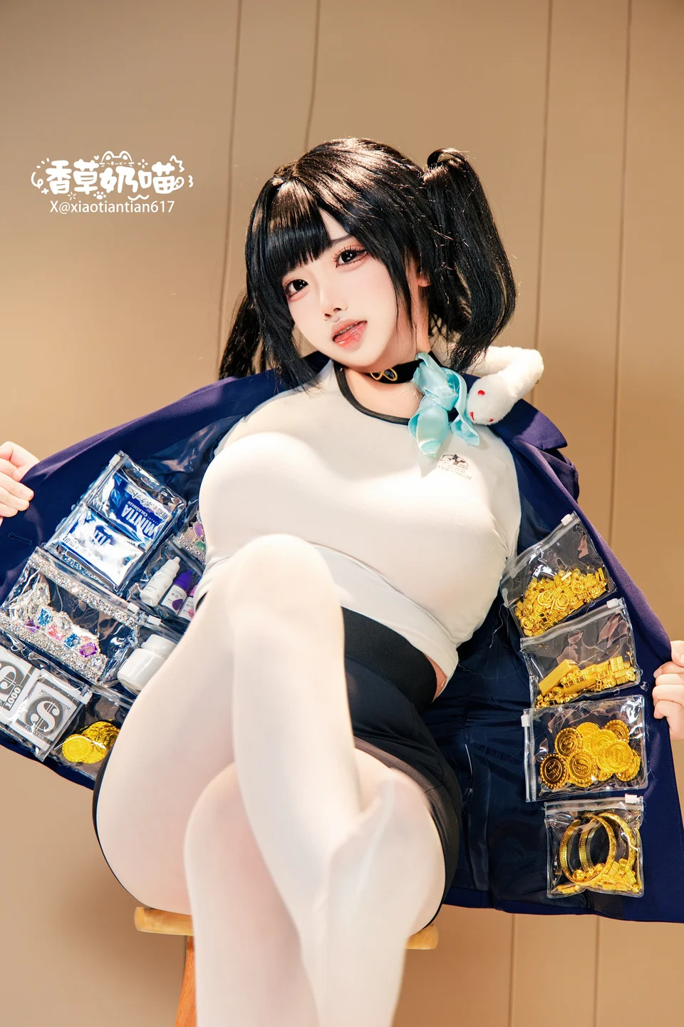 香草奶喵 - No.005 索拉 [136P,22V-2.36GB] tg@simisebaisi 【丝足阁】050.webp